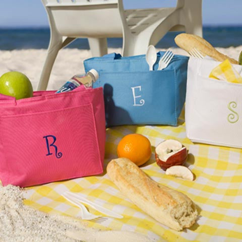 Monogram Lunchbox, Monogram Lunch Bag, Personalized Cooler Tote, Preppy  Monogram Lunch, Personalized Lunch Box 