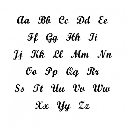 Personalized Mrs Name Necklace font