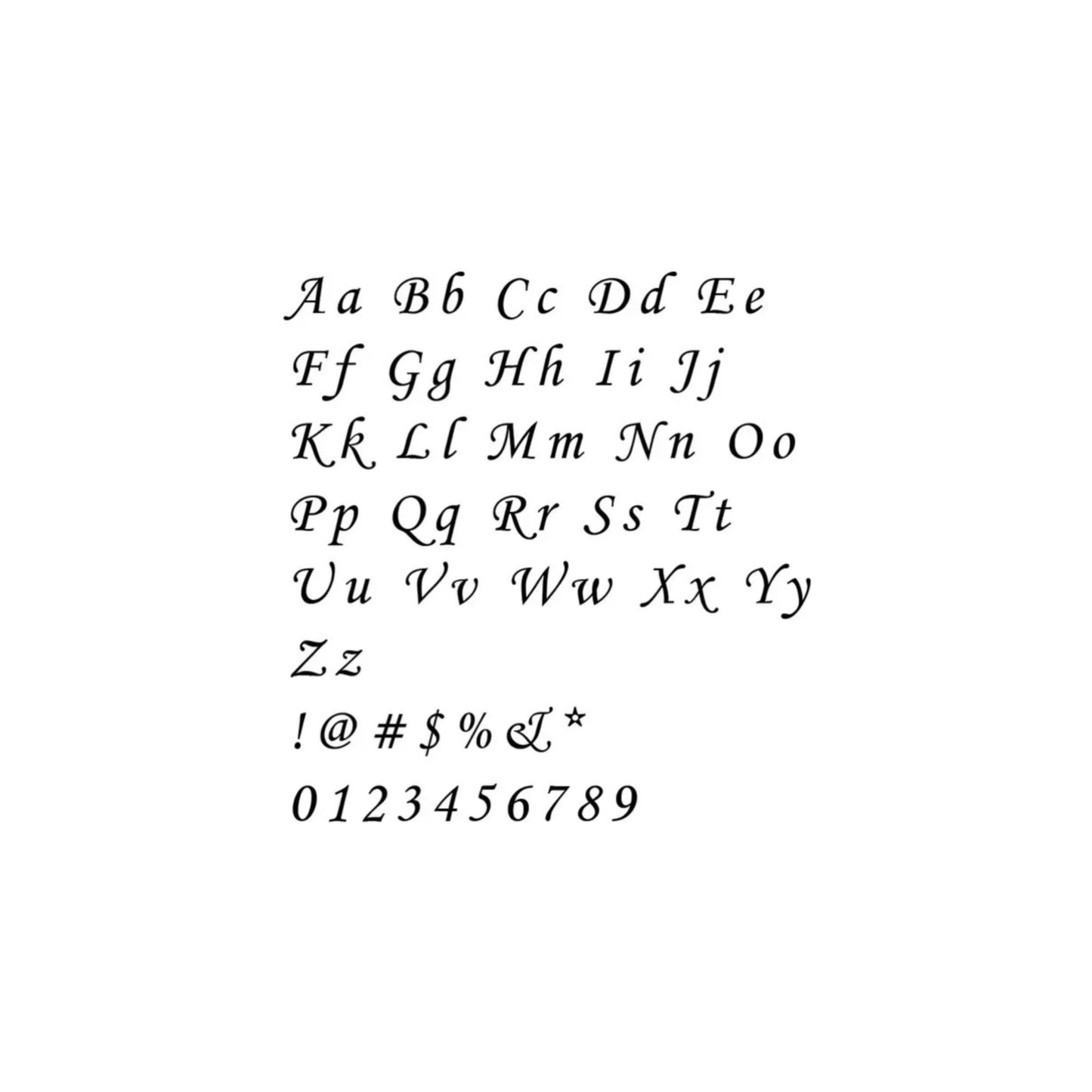 font style