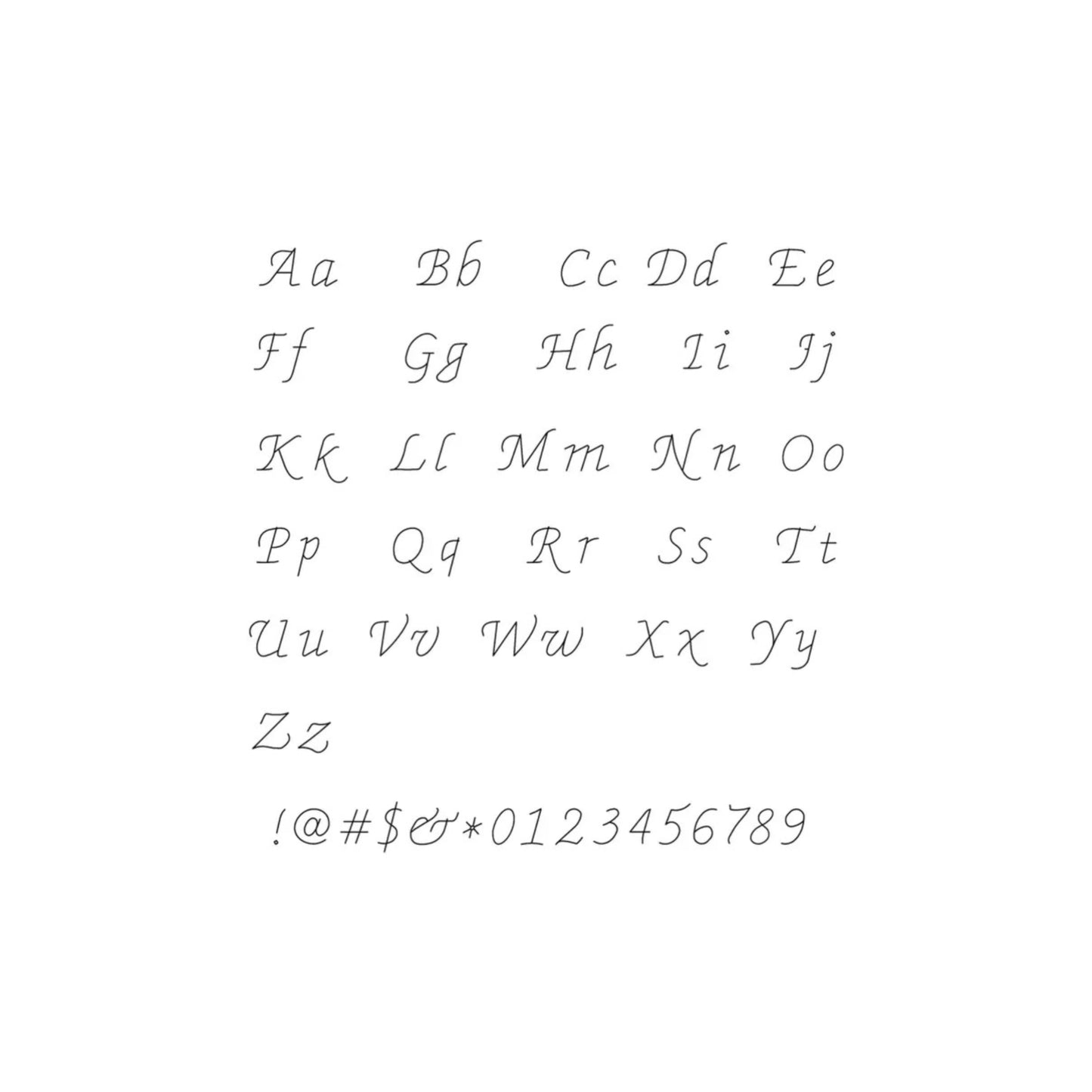 Engraved Cut Out Sideways Cross Necklace font
