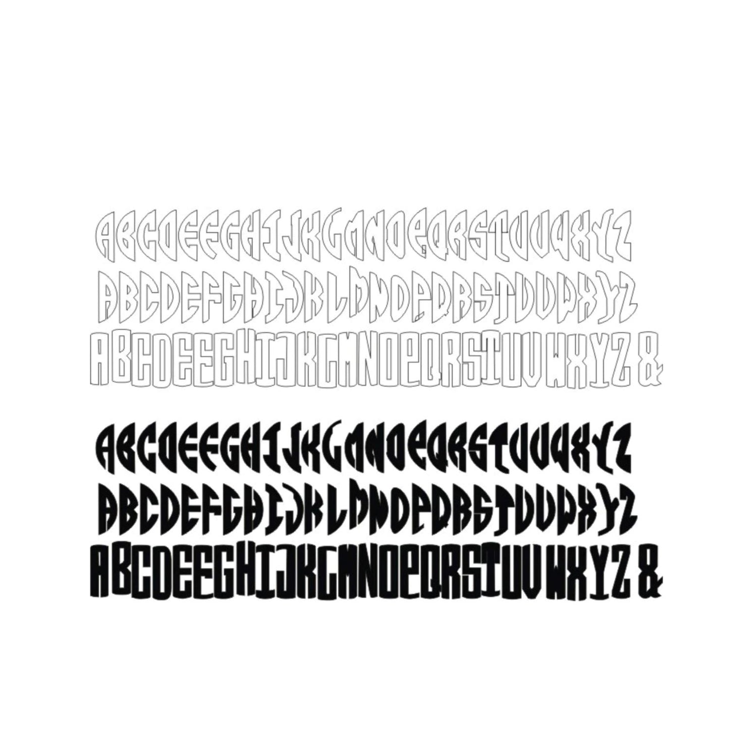 block font sample