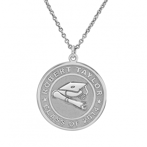 Personalized Graduation Necklace-Name and Year 2
