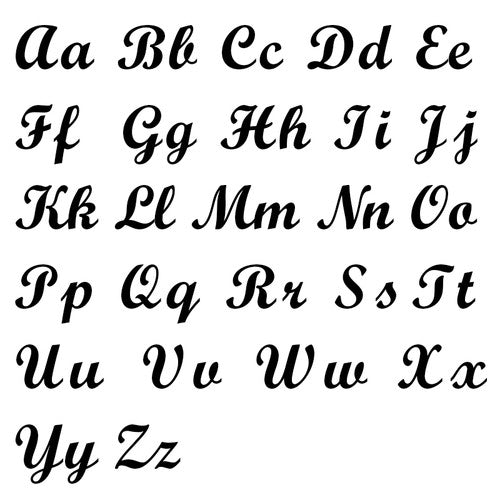 Curved Script Name Necklace 3