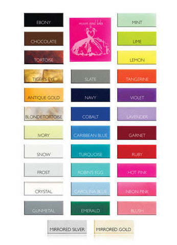 Block Rimmed Acrylic Bracelet Alternate 1