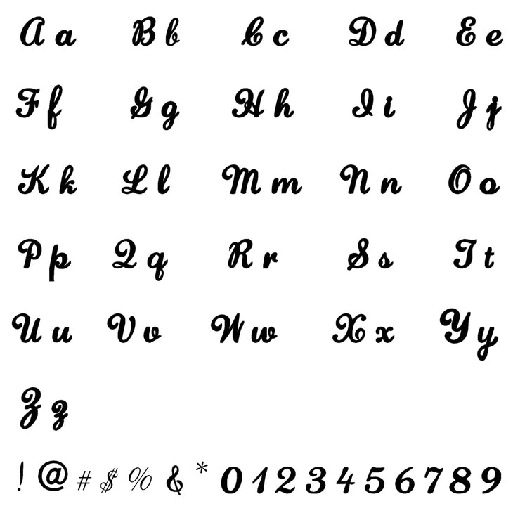 Cursive Name Plate Necklace 4