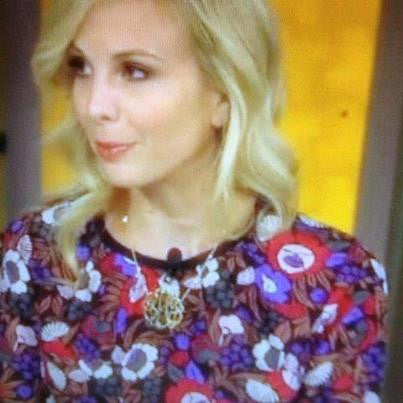 Elisabeth Hasselbeck Monogrammed Necklace