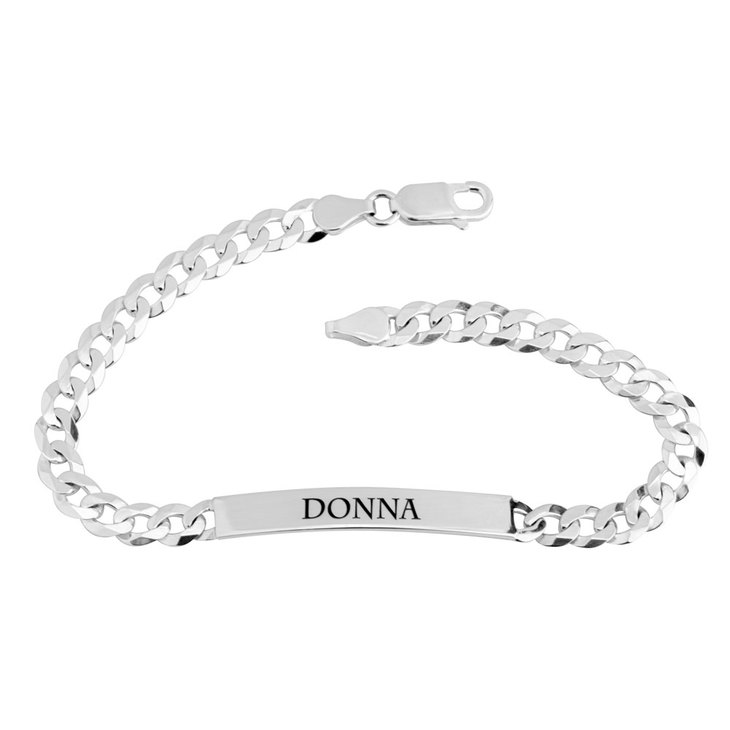 Personalized Bar ID Bracelet