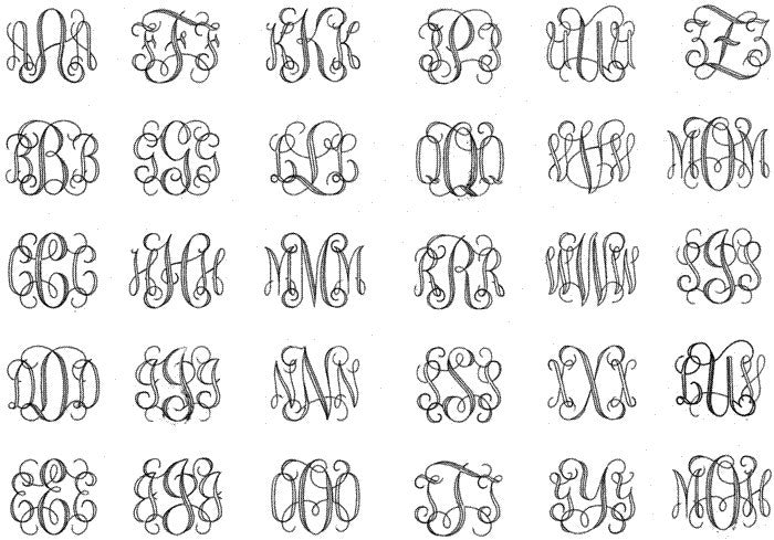 interlocking font