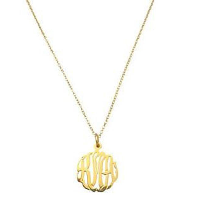 Mini Monogram Necklace