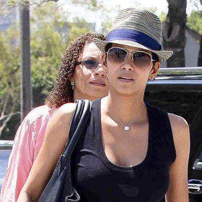 Engraved Gold Disc Cz Initial Necklace Katie Holmes Katy Perry Alternate 6