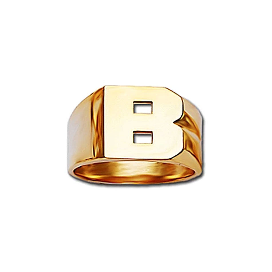 Personalized Initial Ring- 12mm