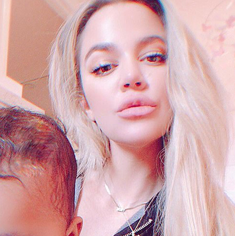 Mini Block Name Necklace- Khloe Kardashian