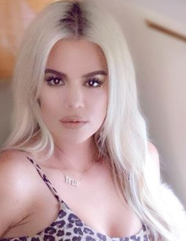 Gothic Name Necklace - Khloe / Kim Kardashian