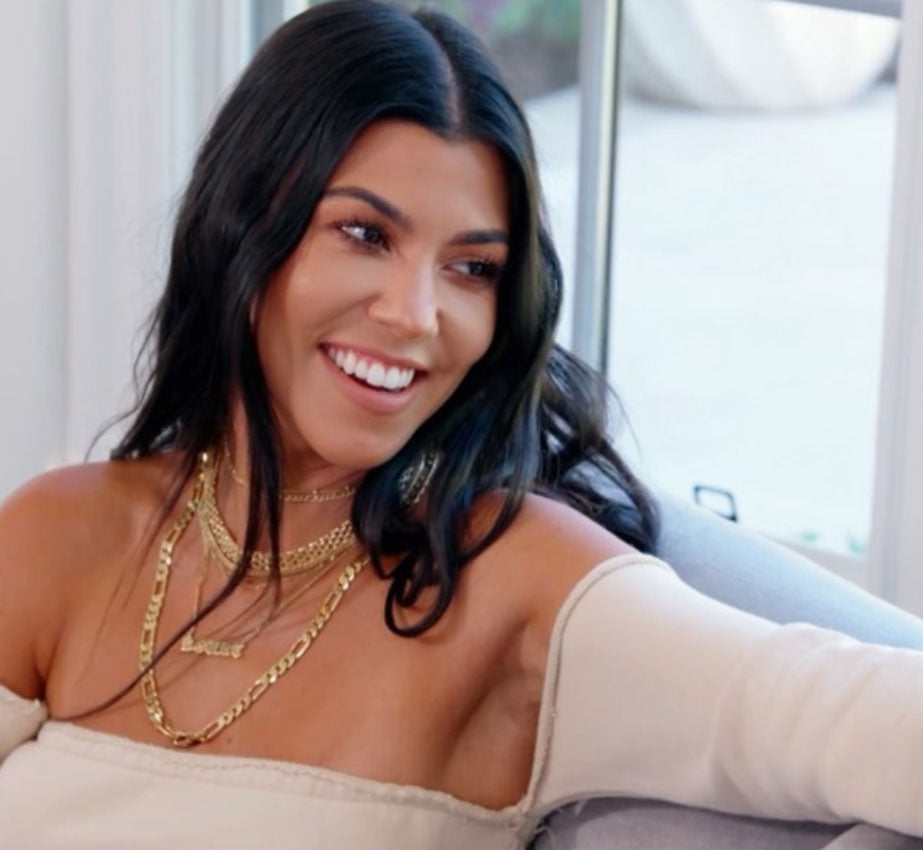 Kourtney Kardashian Name Necklace