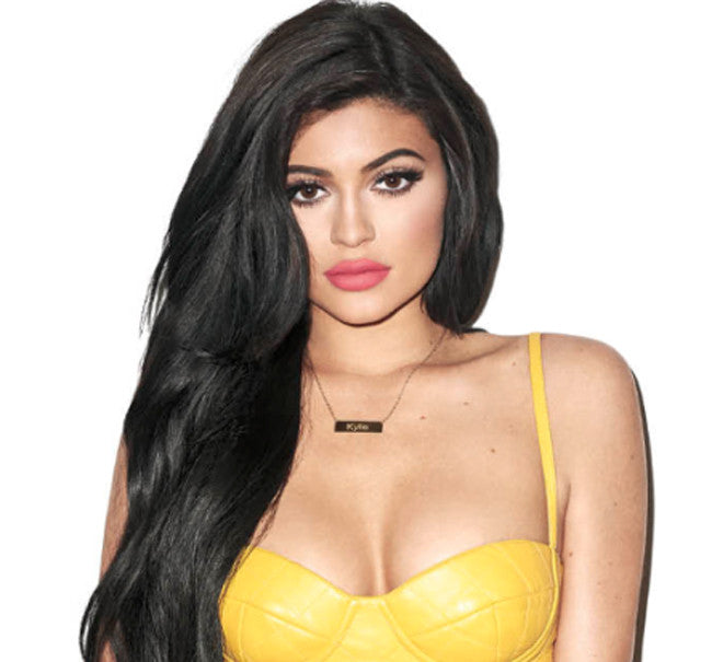 Kylie Jenner Gold Bar Necklace