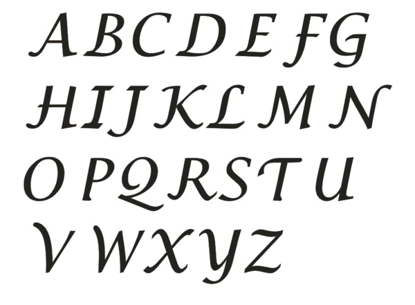 font style