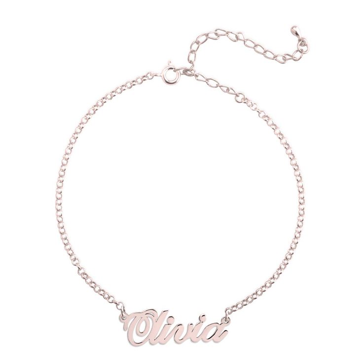 Script Name Ankle Bracelet Anklet 5