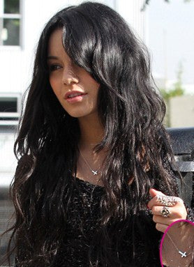 Gold Side Cross Necklace Giuliana Rancic Kardashians Alternate 5