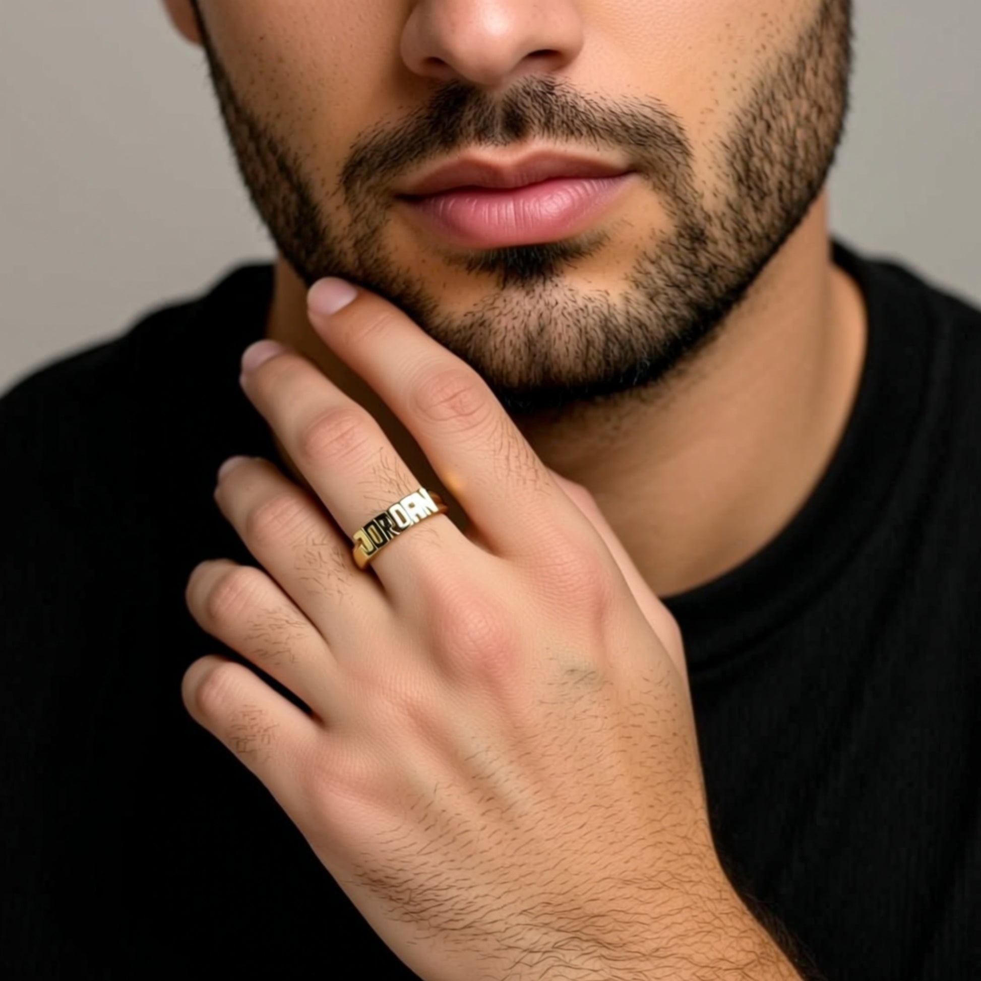 6mm name ring on hand R610