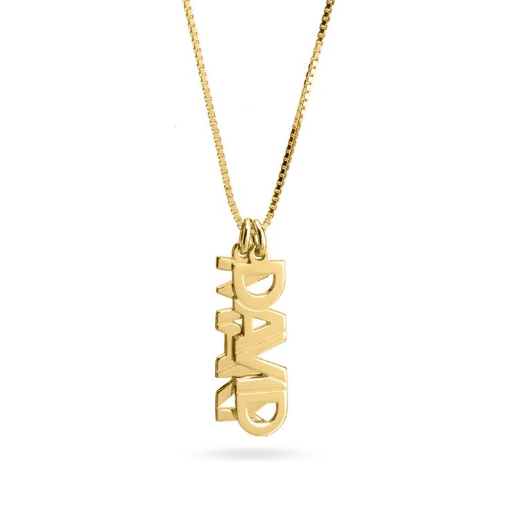 Multiple Vertical Name Necklace 4
