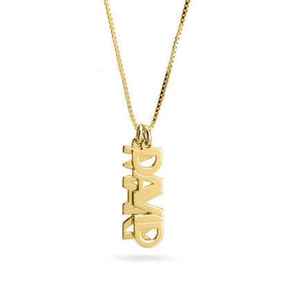 Multiple Vertical Name Necklace 4