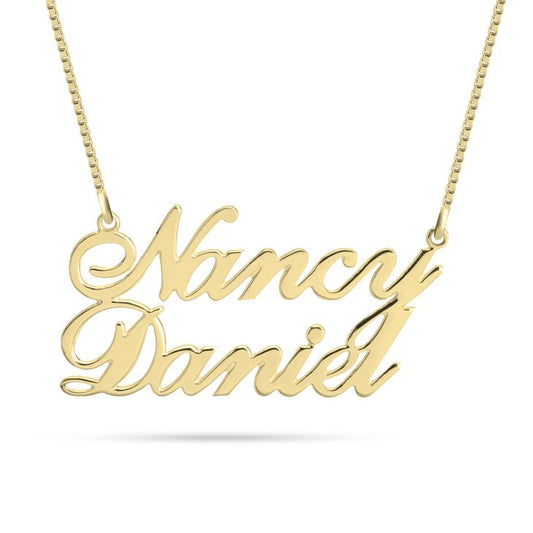 Double Name Necklace