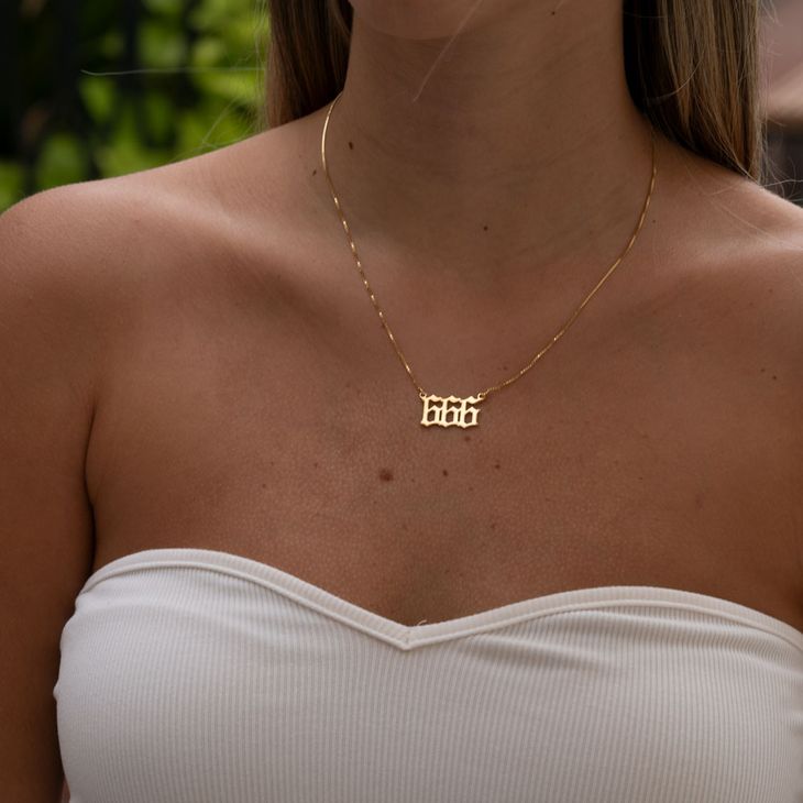 Angel Number Necklace 3