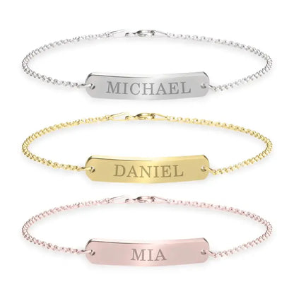 Sterling Silver Engraved Bracelet 5
