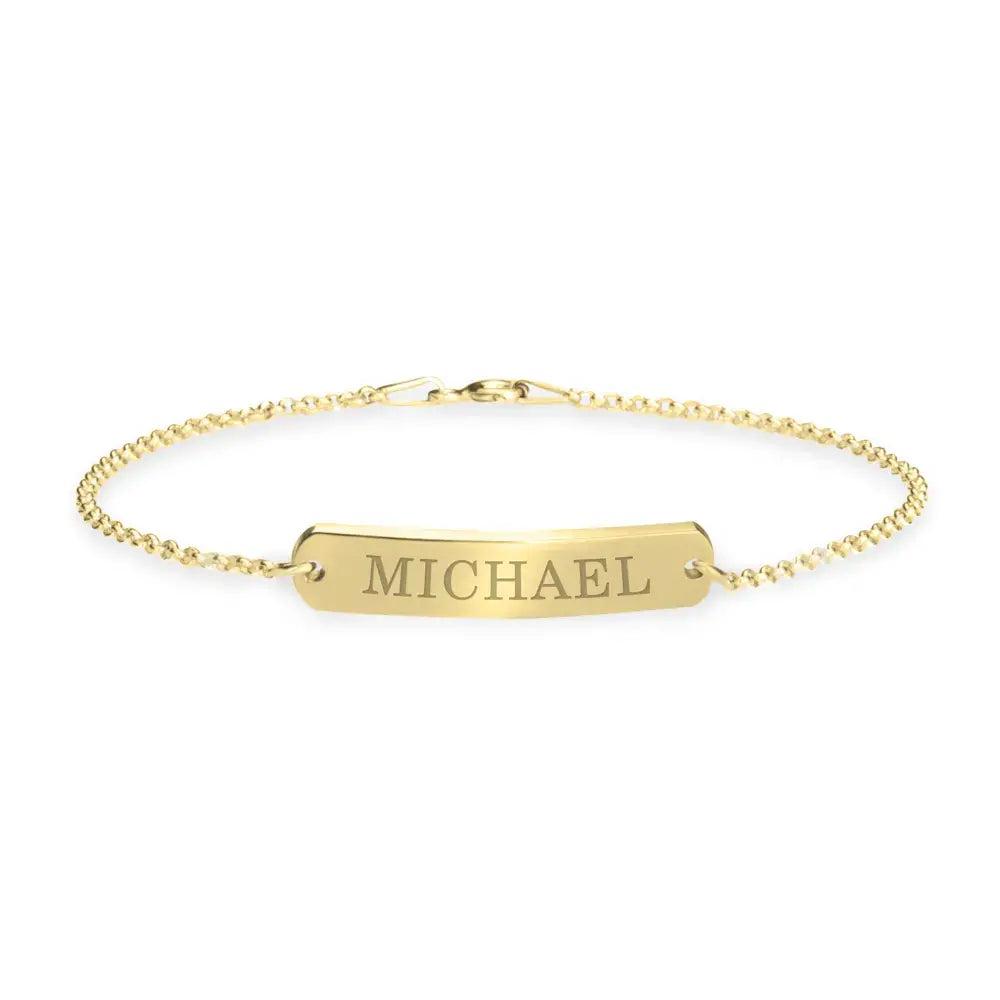 Sterling Silver Engraved Bracelet 4