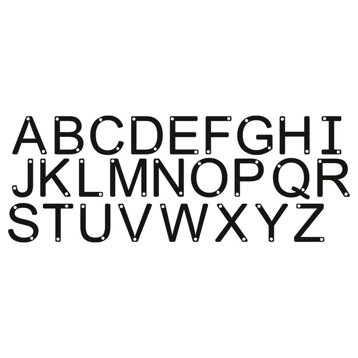 Sideways Initial Necklace 5