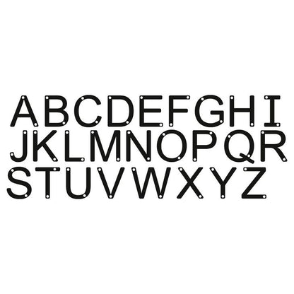 Sideways Initial Necklace 5