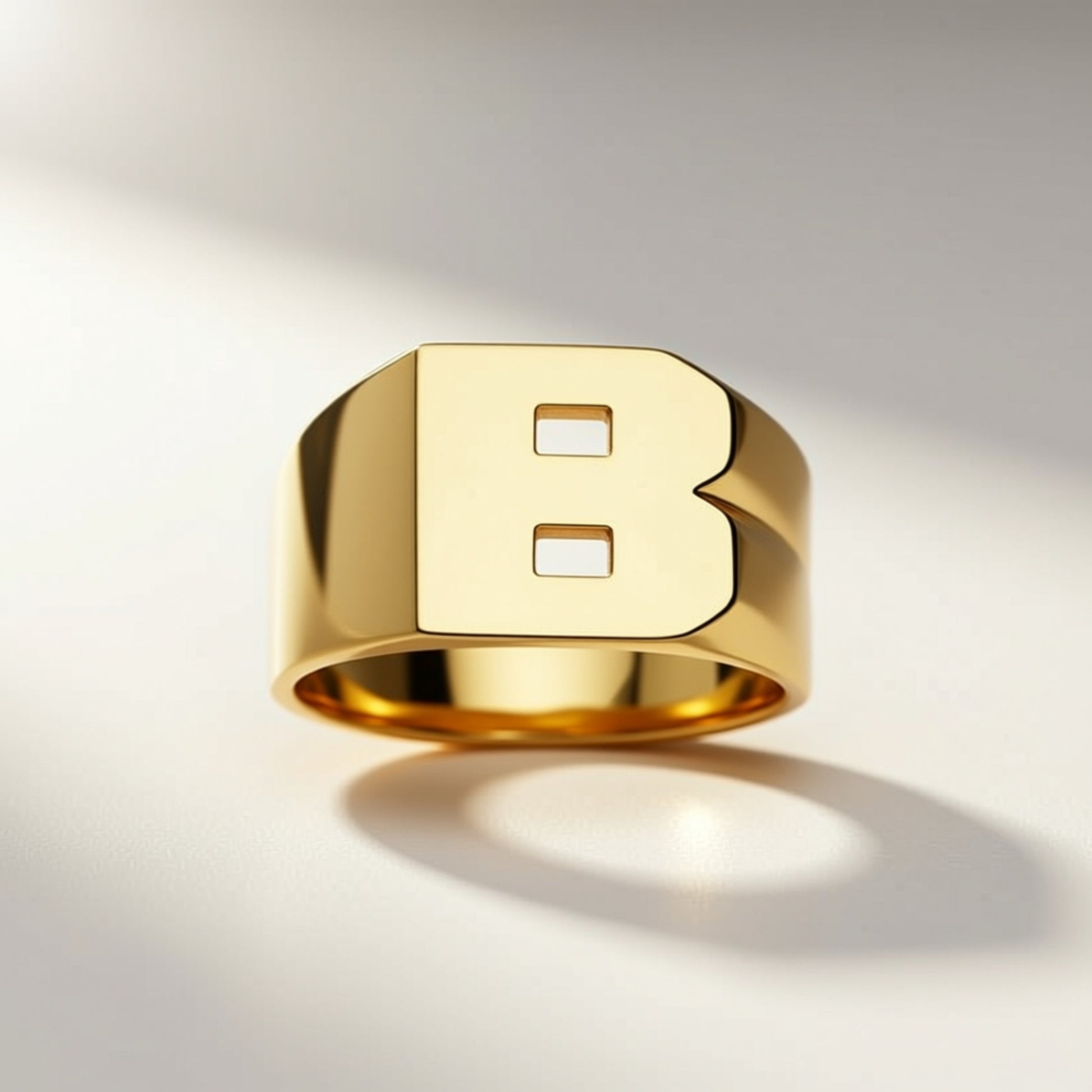 Personalized Initial Ring- 12mm