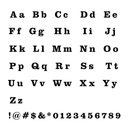 Roman Block Multiple Nameplate Necklace 3