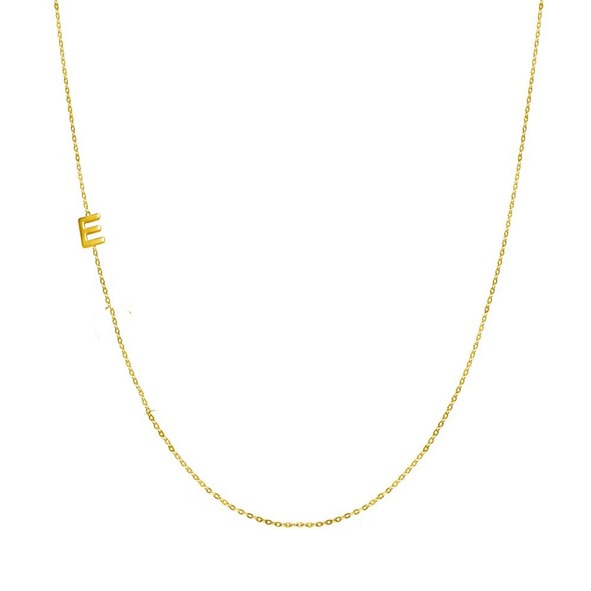 Sideways Initial Necklace-Audrina Patridge