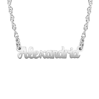 14K Solid Gold Name Necklace 3