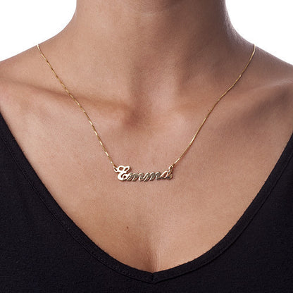 Personalized Classic Nameplate Necklace 3