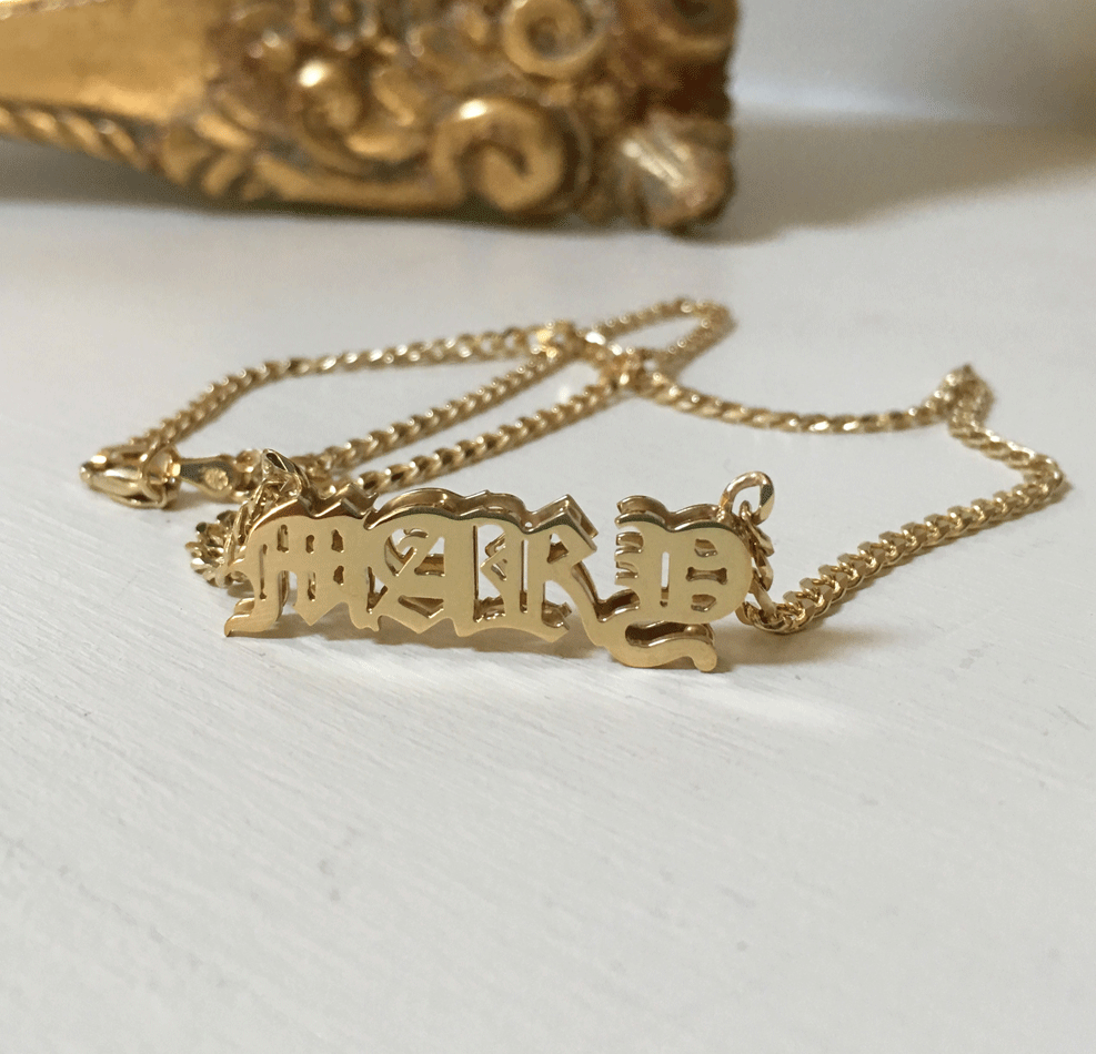3d online name chain