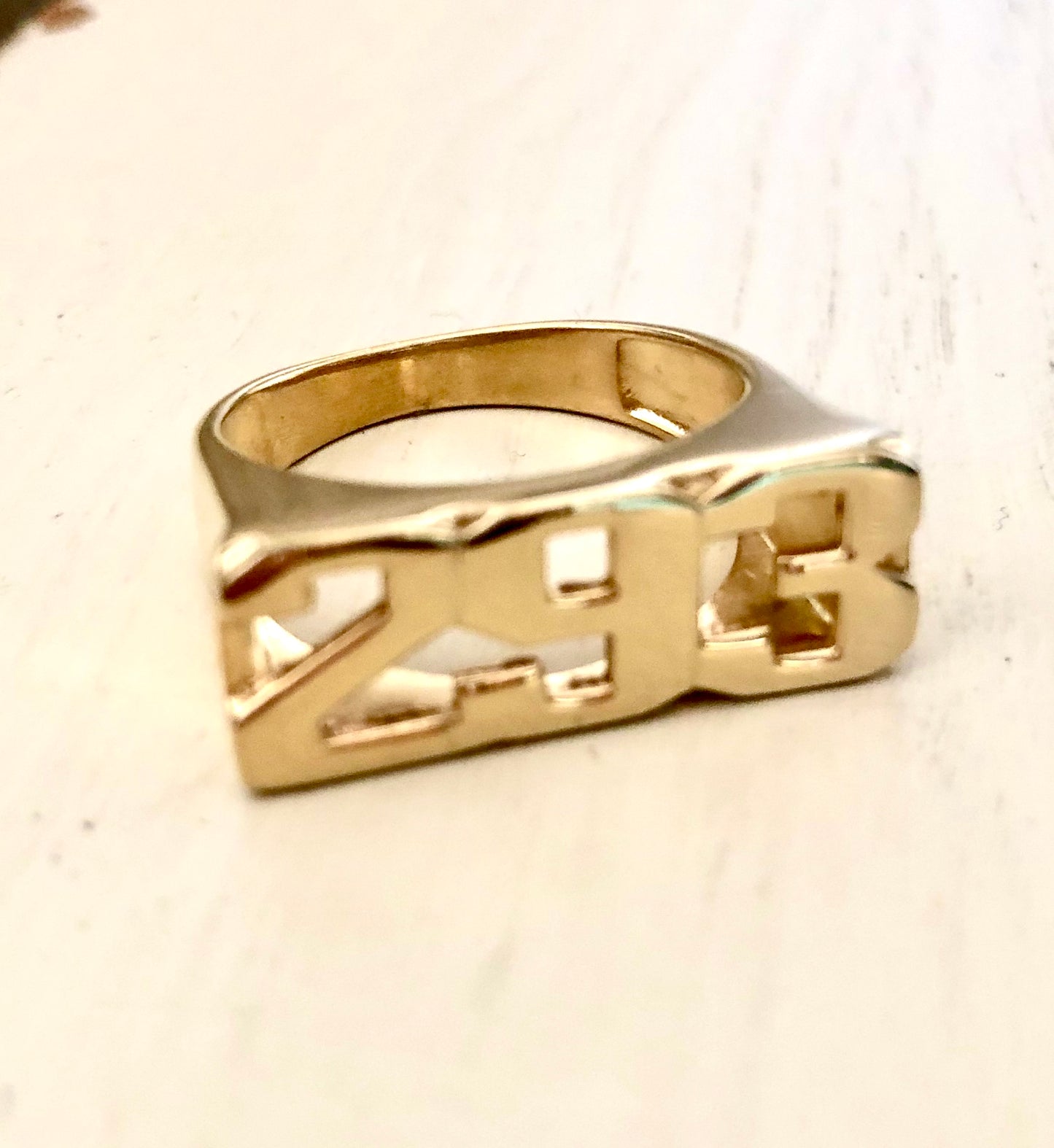 number date ring