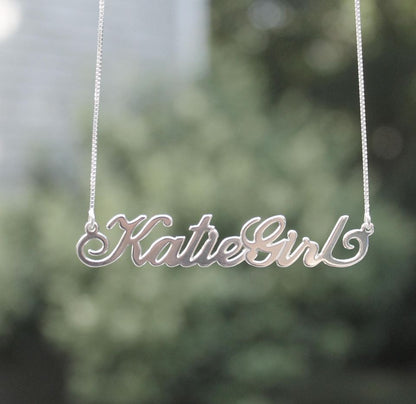 sterling silver KatieGirl necklace