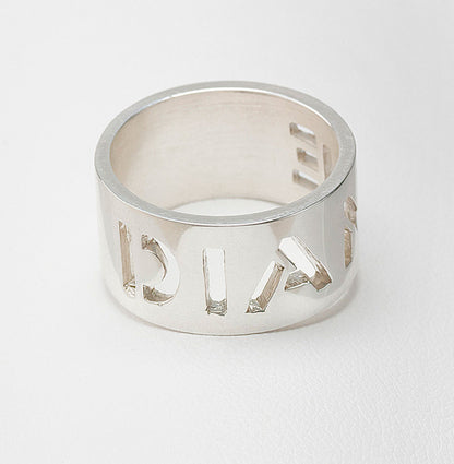 Sterling Silver Cut Out Ring