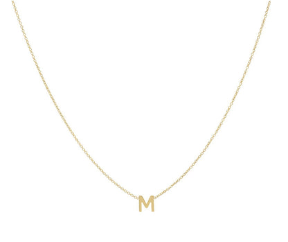 Small Spaced Initial Necklace - Up To 5 Letters 3