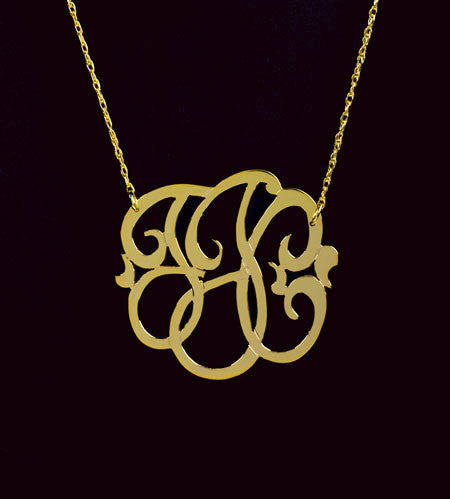 Mini Monogram Necklace 