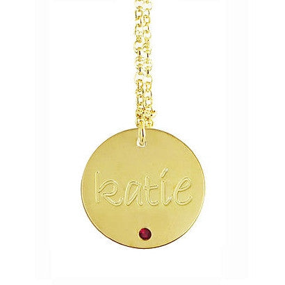 engraved-disc-birthstone-necklace