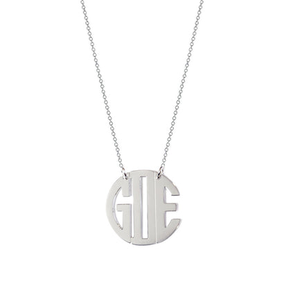block monogram necklace 2