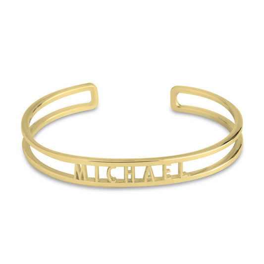 Monogram Cuff Bracelets | Monogram Jewelry | Be Monogrammed