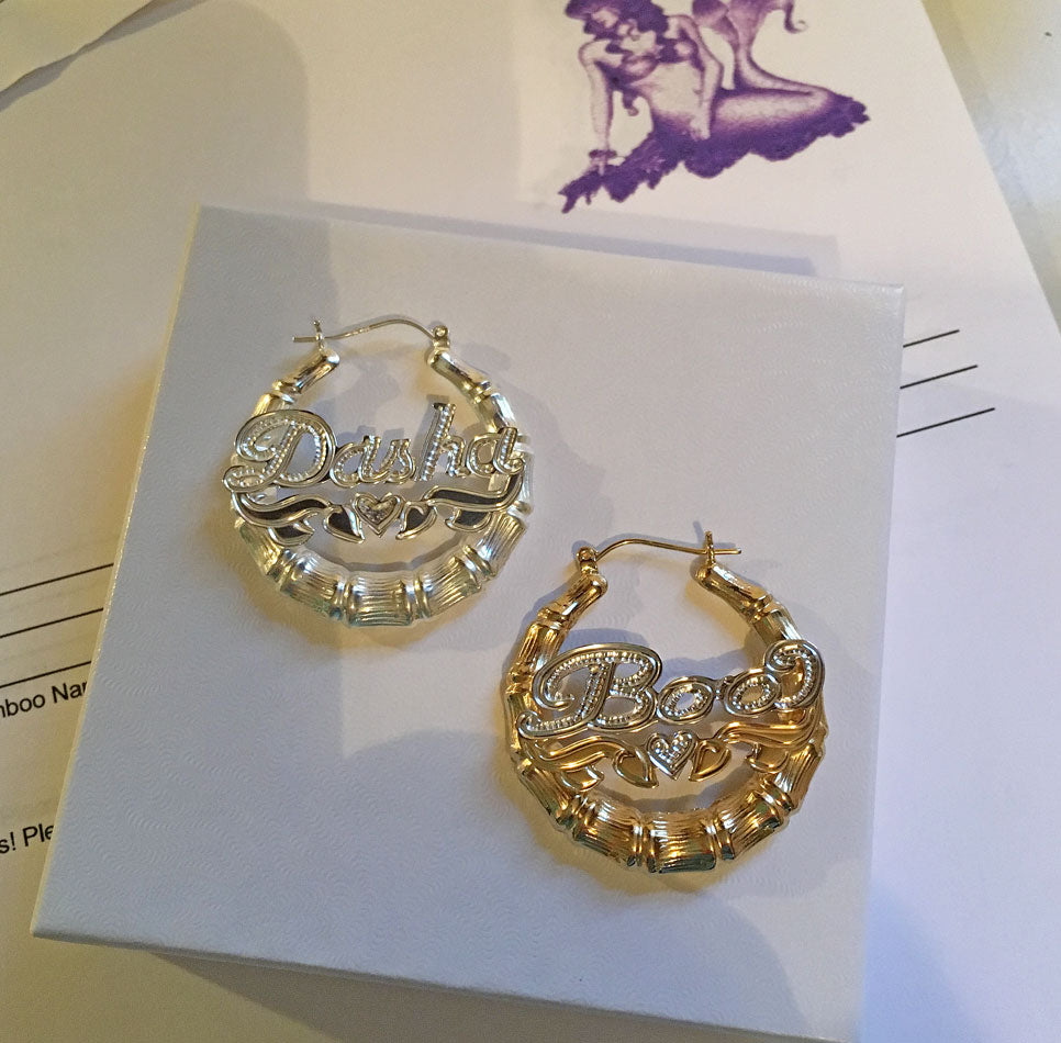 Jeweled Heart CZ Hoop Earrings Kids/Teens | 14K White Gold - The Jeweled  Lullaby