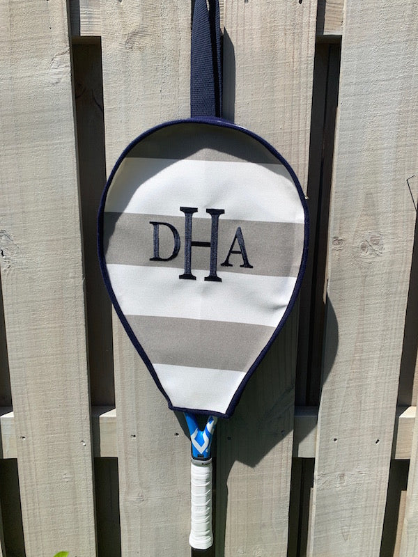 Monogram Tennis Racket Cover Be Monogrammed
